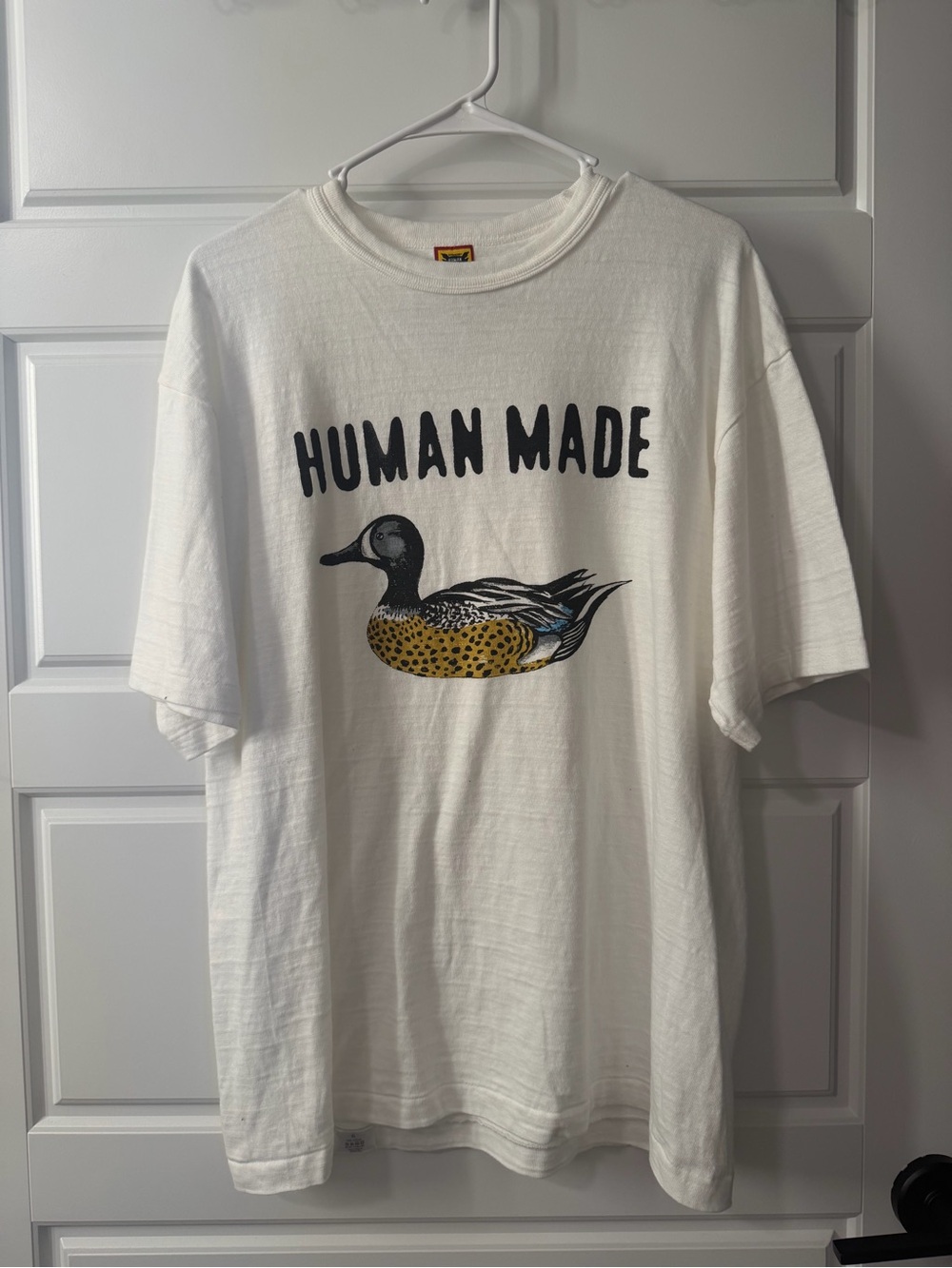 Human Made White Graphic Duck Tee